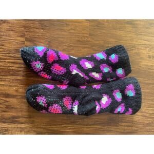 Fleece lined slipper socks womens one size